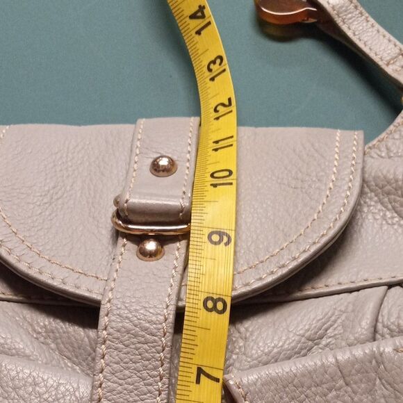 Barr & Barr New York  Light Blue Leather Silver tone Metal Shoulder bag - Picture 8 of 10